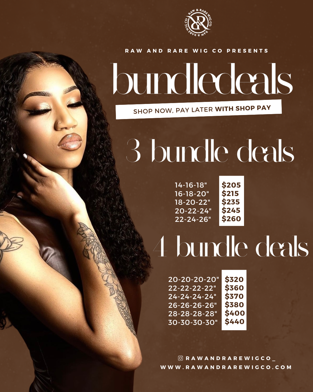 3/4 Bundle Deals